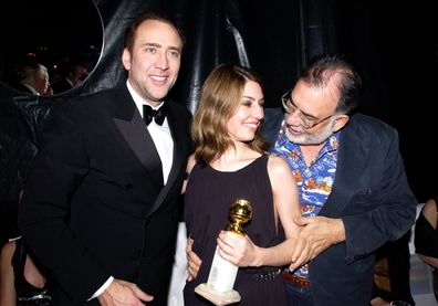 Nicolas Cage, Sofia Coppola and Francis Ford Coppola