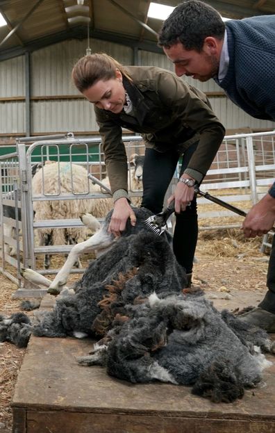 The Duke and Duchess of Cambridge visit Cumbria in Lake District