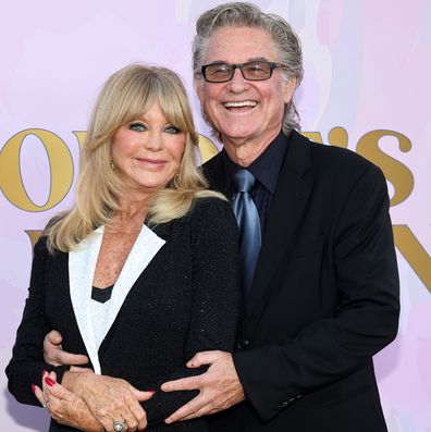 BEVERLY HILLS, CALIFORNIA - SEPTEMBER 27: (L-R) Goldie Hawn and Kurt Russell attend the 20th anniversary celebration of the Goldie Hawn Foundation and MindUP Gala at Ron Burkles Greenacres on September 27, 2024 in Beverly Hills, California. (Photo by Amy Sussman/Getty Images)