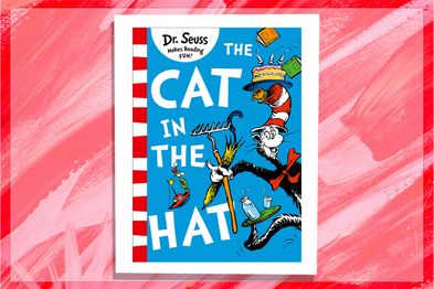 Cat in the Hat book cover Dr Seuss