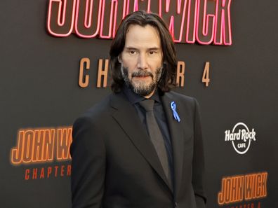 Keanu Reeves menghadiri Pertunjukan Perdana Lionsgate di Los Angeles "John Wick: Bab 4" di TCL Chinese Theatre pada 20 Maret 2023 di Hollywood, California.