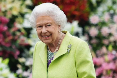 The Queen at the annual Chelsea Flower Show in London in 2019. 