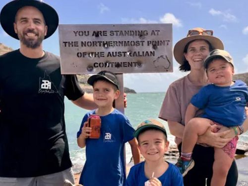 A doctor from NSW has been named as the father taken by a crocodile in Far North Queensland.David Hogbin, 40, from Newcastle was on holiday with his family when he fell into the Annan River south of Cooktown.