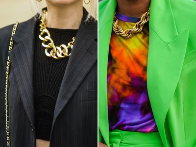 Chunky chain necklaces