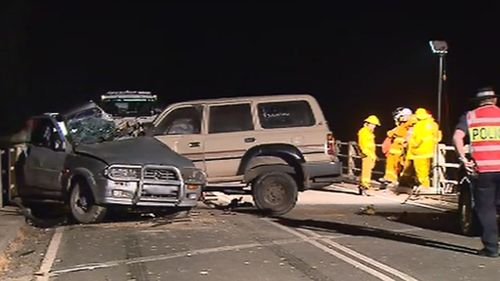 A driver died in a two-vehicle crash on the Horrocks Highway. (9NEWS)