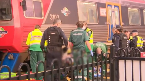 train and paramedics