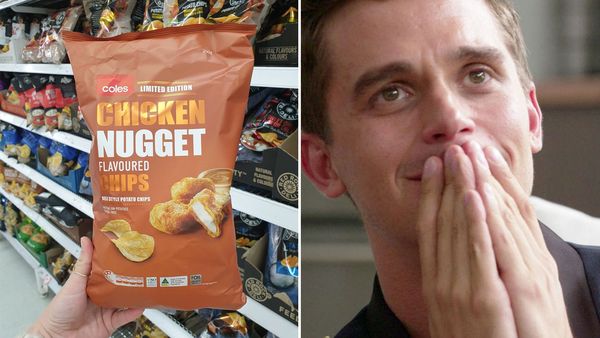Coles Chicken Nugget flavoured chips / Antony from Queer Eye