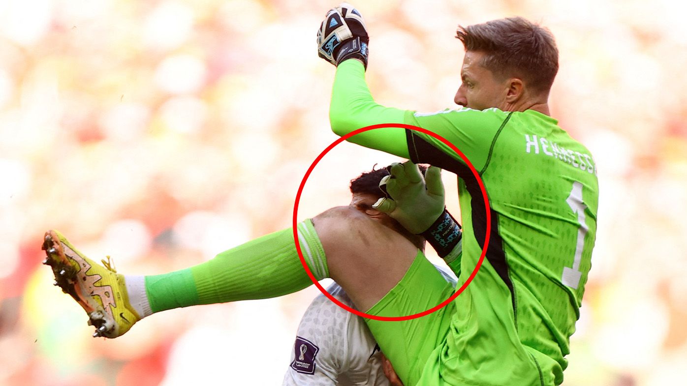 Wales goalkeeper Wayne Hennessey dealt World Cup's first red card after wild move