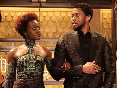 Lupita Nyong'o, Chadwick Boseman, film Black Panther