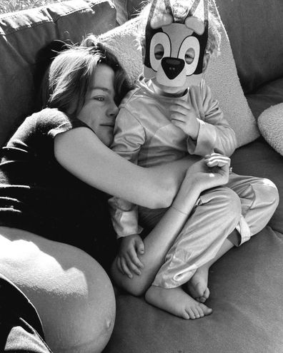 Steph Claire Smith with her son Harvey