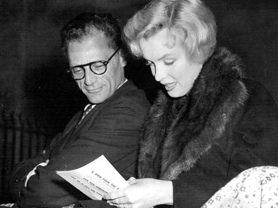 Marilyn Monroe and Arthur Miller