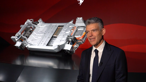 Ferrari's chief product development officer Gianmaria Fulgenzi stressed the importance of the announcement.