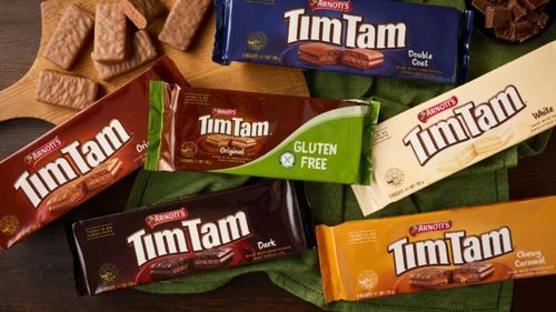 Tim Tam range including Gluten Free