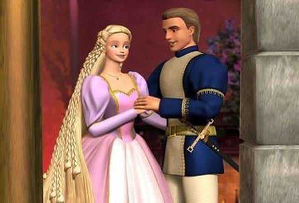 Barbie as Rapunzel