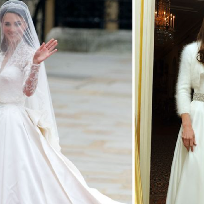 Kate Middleton's second wedding dress was just as beautiful. - 9Honey