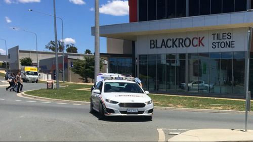 Police siege at Canberra business 'resolved'