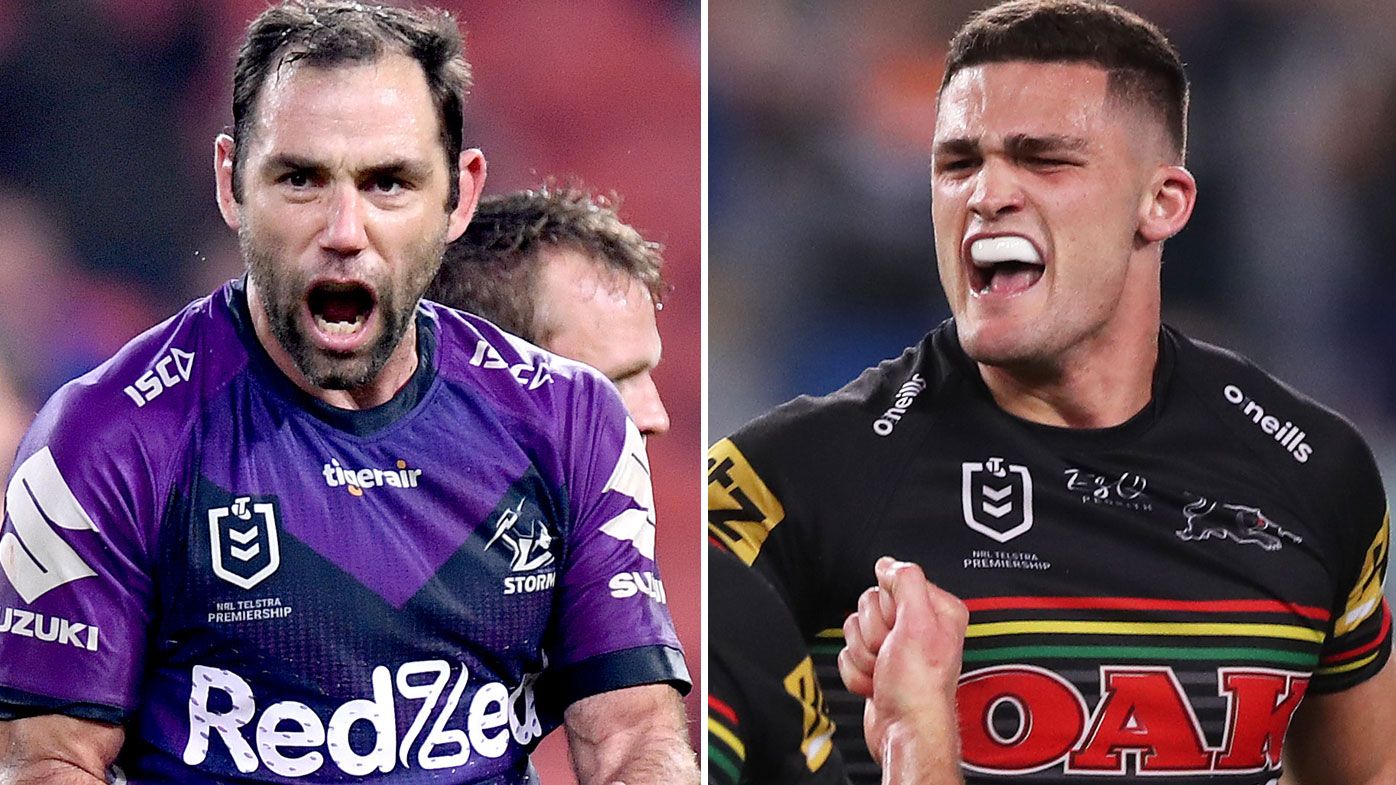 Cameron Smith and Nathan Cleary will lead their troops into battle in the 2020 NRL Grand Final. (Getty)