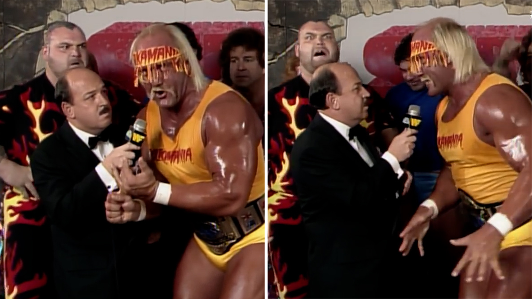 WWE legend Hulk Hogan 'can't feel his legs' says fellow great Kurt Angle