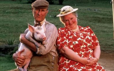 Magda Szubanski, James Cromwell, Babe, then and now, gallery