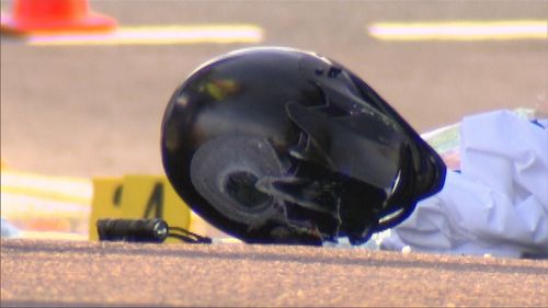 A rider died at the scene.