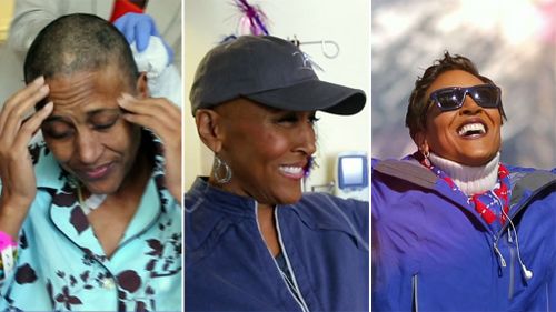Good Morning America co-anchor Robin Roberts has marked five years since she received a bone marrow transplant to help treat a rare blood disorder. (Good Morning America)