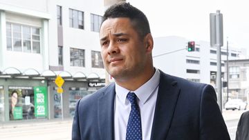 Former NRL star Jarryd Hayne gave evidence for the second day today.