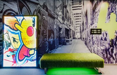 Ovolo Laneways hallway