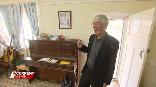 Every year Dick Smith gives away $1 million to a specific charity. Picture: A Current Affair