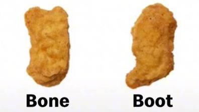 McNugget shapes have specific names