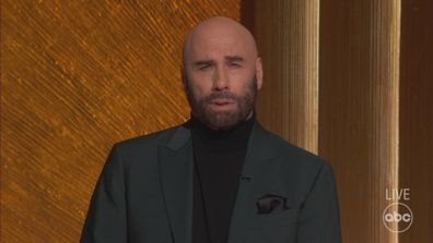 John Travolta introduces the 2023 Oscars In Memoriam segment