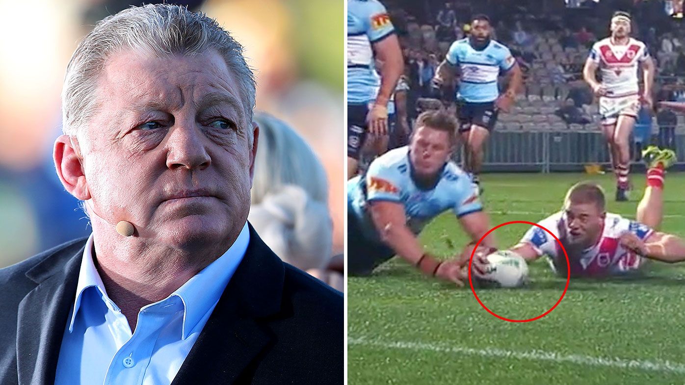 EXCLUSIVE: Phil Gould roasts NRL Bunker after 'easy' howler in Dragons-Sharks clash