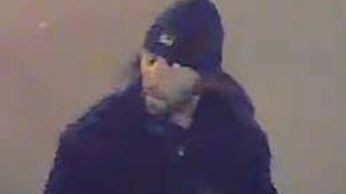 Victoria Police have released images of a person they wish to speak to in relation to the suspicious fire at an East Melbourne synagogue