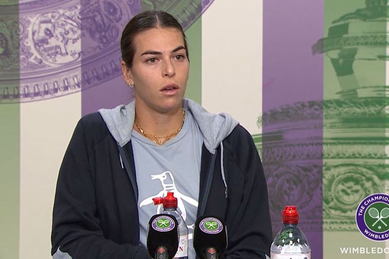 Alja Tomljanovic is asked about Nick Kyrgios in her Wimbledon press conference after her quarter-final loss.
