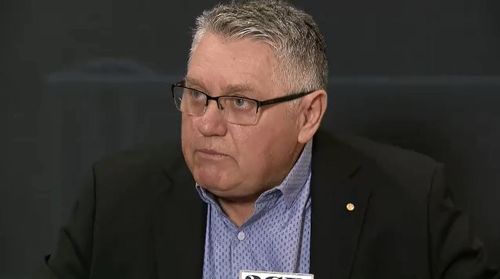 Ray Hadley addressed the media last month after his son's arrest.