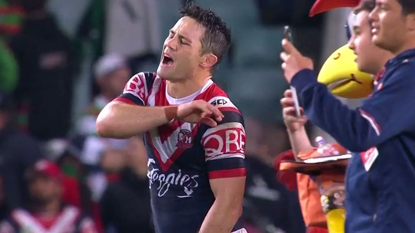 Cooper Cronk's philosophical take on 'pain' of shoulder injury