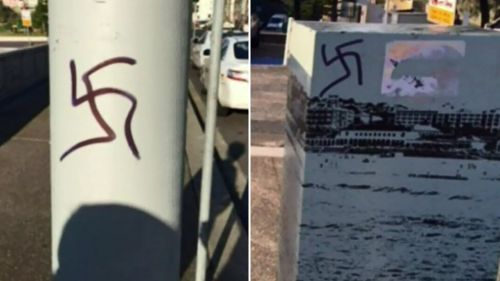 Swastikas found scrawled around Sydney's Bondi Beach