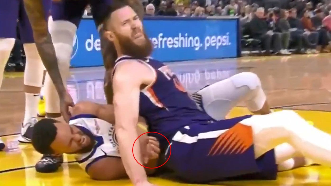 Stephen Curry Aron Baynes