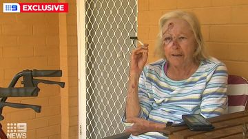 A 70-year-old woman has fought off two &#x27;would be thieves&#x27; after they ambushed her for cigarettes as she sat alone on the verandah of her Perth home.