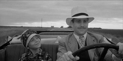 Tatum and Ryan O'Neal in Paper Moon