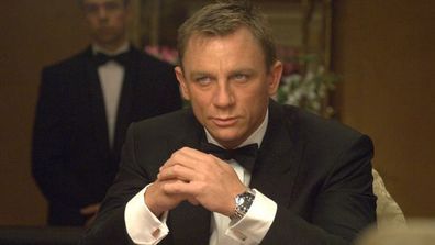 Daniel Craig sebagai James Bond di Casino Royale (2006).