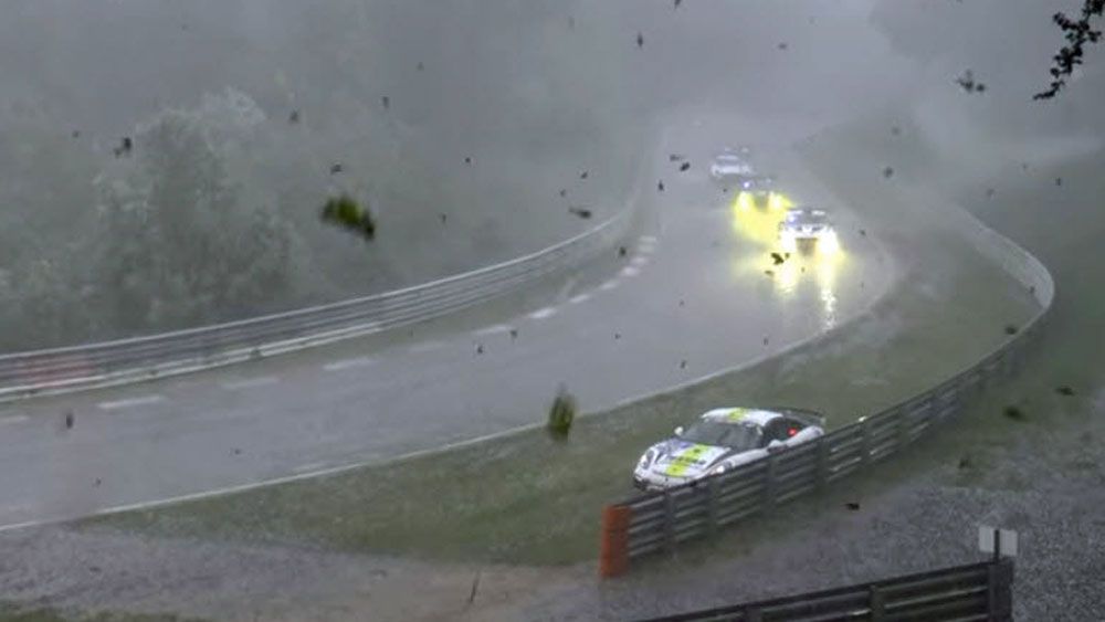 Wild storm turns famous race into fight for survival