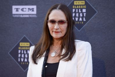 Olivia Hussey attends the 2018 TCM Classic Film Festival Opening Night Gala 50th Anniversary World Premiere Restoration of 'The Producers' at TCL Chinese Theatre IMAX on April 26, 2018 