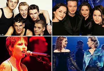 Which performers debuted as the interval act at Eurovision in 1994?