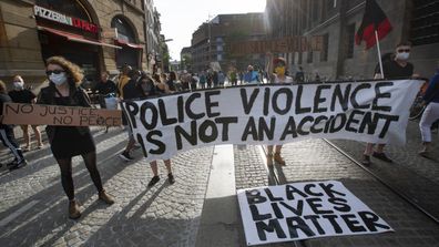 George Floyd protests, Amsterdam