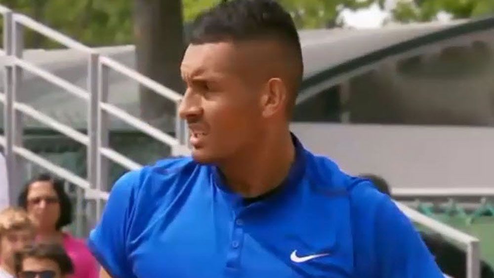 Bad boy Kyrgios shows great sportsmanship at French Open