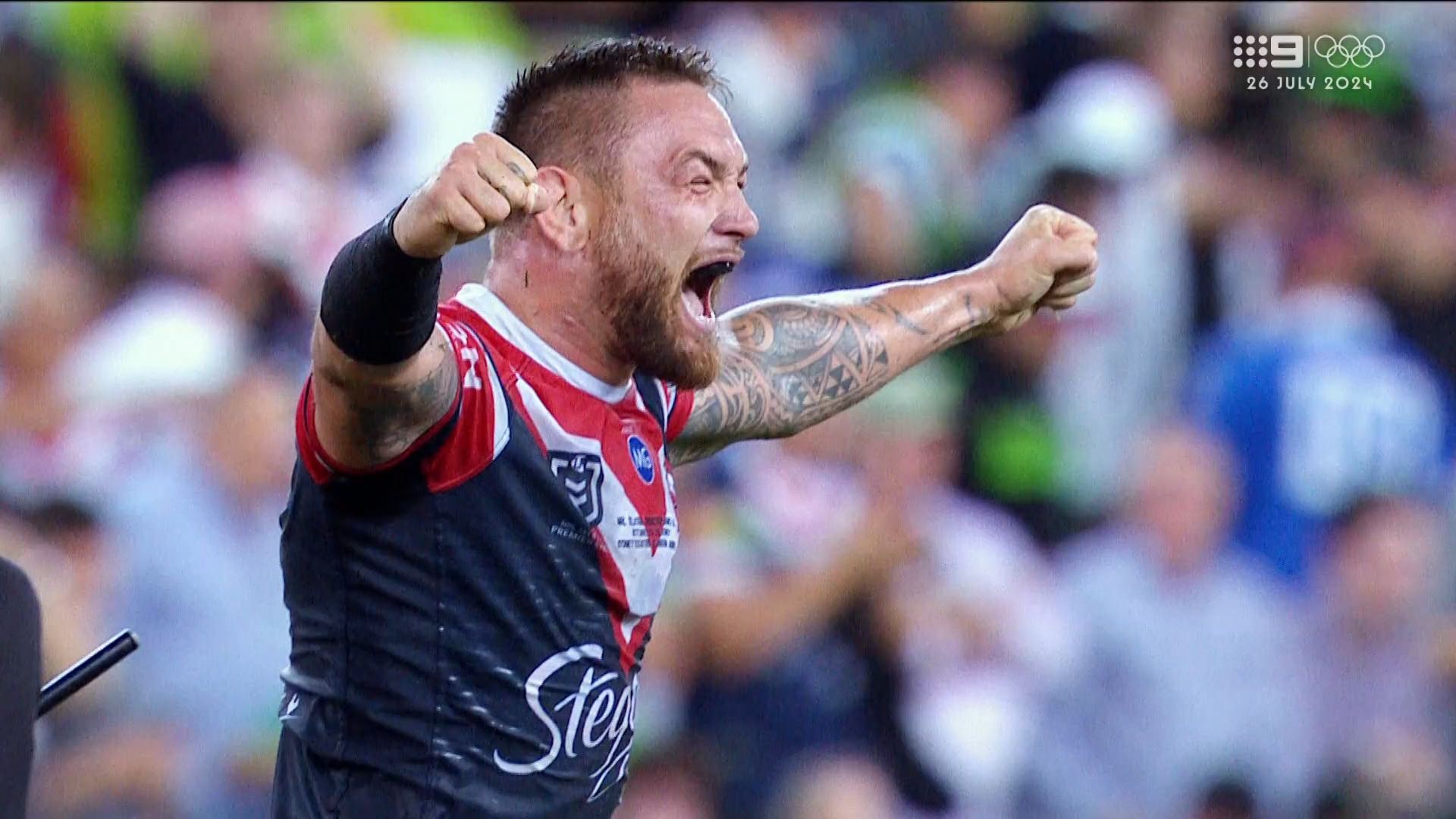 'Epitomises the club': Jared Waerea-Hargreaves honoured as Roosters prop reaches 300 games