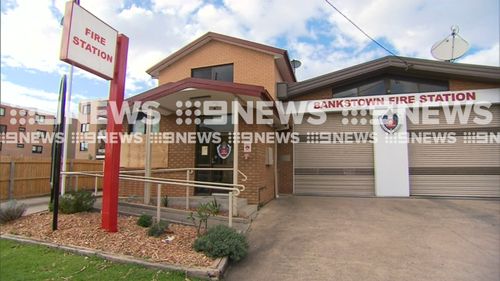 Men ‘broke into fire station while crews were out on job’