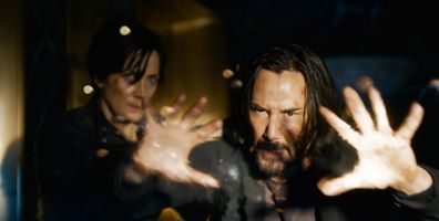 Keanu Reeves returns in The Matrix: Resurrections.