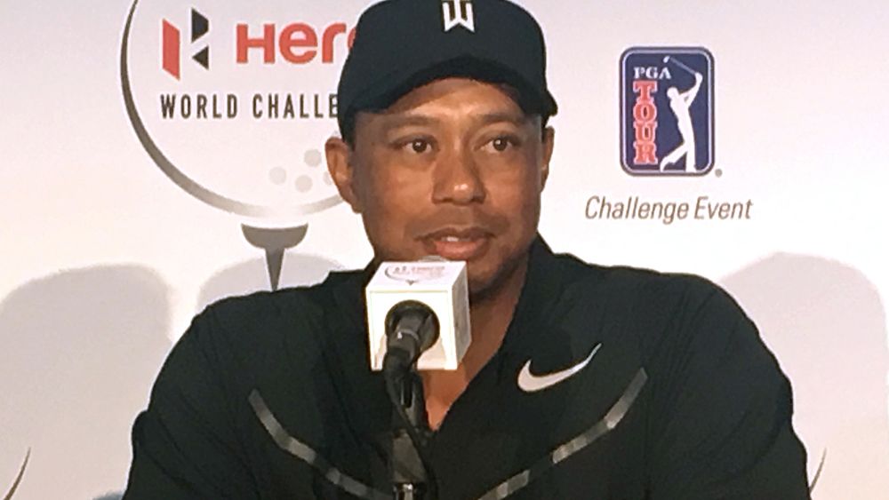 Golf: Tiger Woods 'winging it' in latest comeback