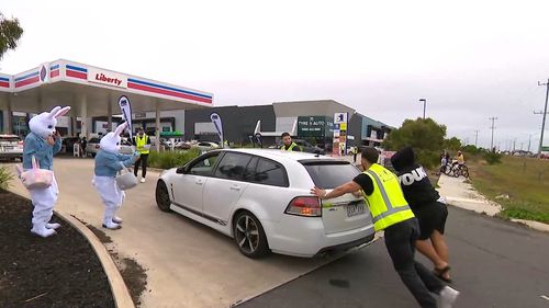 Free fuel promotion chaos